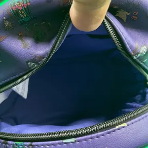 A Very Cool Loungefly Nightmare Before Christmas Purple Backpack thumbnail 5