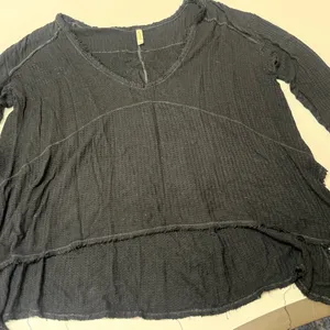 Free People Waffle Knit Light Long Sleeve Size Small thumbnail 2