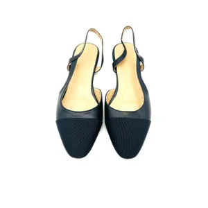 Genuine Leather Sandals Loafers Flats Slip On Office Shoes Pumps Sling back thumbnail 8