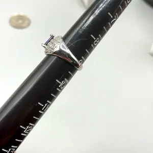 Boutique Silver plated & amethyst ring size 9. thumbnail 8