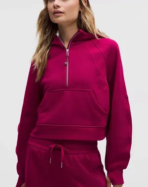 Lululemon Scuba Half-Zip Hoodie Cropped thumbnail 1