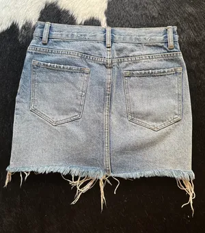 All Saints denim skirt thumbnail 3