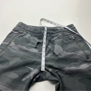 Aritzia TNA‎ Camouflage Mid Rise Gray Grey Jogger Style Cotton Pant Women Medium thumbnail 9