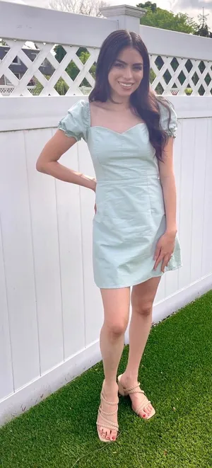 Cute sage sundress Green Size M thumbnail 1