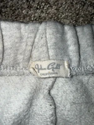 Brandy Melville John Galt California Light Grey Heather Rosa Sweatpants thumbnail 2