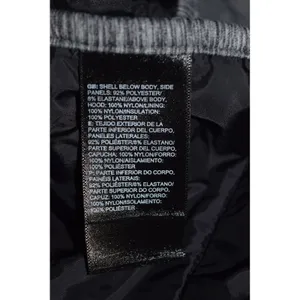 The North Face Womens Hybrid Hooded Vest‎ Black Gray Quilted Insulated Medium thumbnail 8