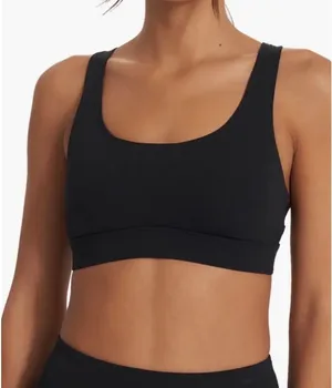 VUORI Black Stride‎ Bra Size Small thumbnail 1