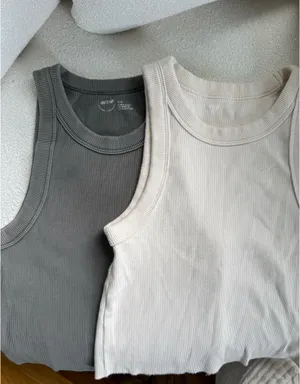 Aerie Cropped Tank Top thumbnail 2