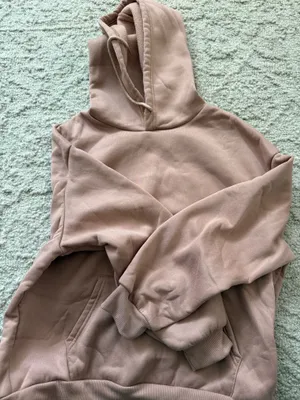 Oversized graphic hoodie Tan thumbnail 2