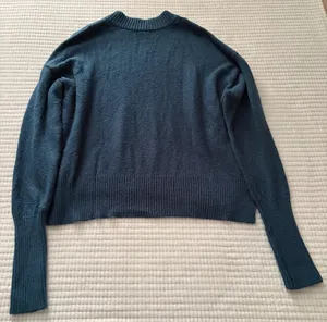 Melrose and Market Blue Crewneck Sweater M thumbnail 6