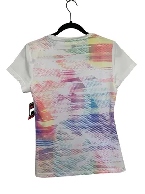 NEW Women’s Fila Sport Quick Dry Athletic T-Shirt Pastel Multicolor - Size M thumbnail 2