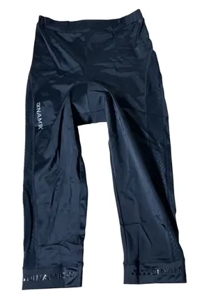 Dinamik Evo Pro D-004 Lady 3/4 Cycling‎ Pants Black Padded Capri 2XL NEW thumbnail 1