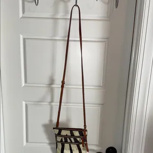 Dooney & Bourke Zebra Print Crossbody Bag thumbnail 2