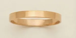 Minimalist Silver Band Ring in Silver Black Size 8 thumbnail 1