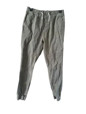 Divided Olive Green Drawstring Joggers - Women's Casual Track Pants thumbnail 2