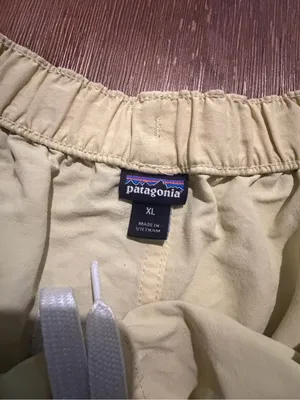 Patagonia Women's Barely Baggies Athletic Shorts in Blue and Light Yellow Bundle thumbnail 9