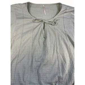 By Anthropologie Women's Mint Green Blouse Size L SKU 6308 thumbnail 3