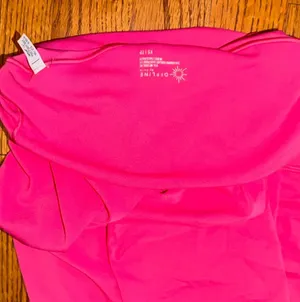 Hot Pink Aerie Crossover Leggings thumbnail 2