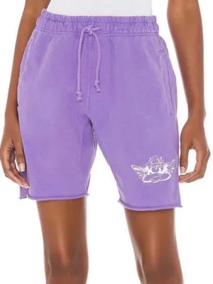 Boys Lie V3 Purple High Rise Shorts Medium thumbnail 1