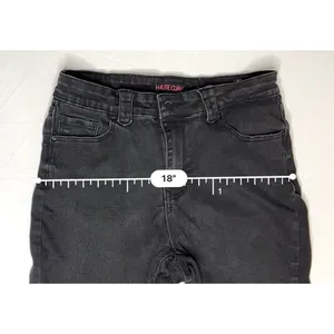 Haute Curve Skinny Ankle High Rise Stretch Black Jean sz 14 Y2k Hipster‎ thumbnail 4