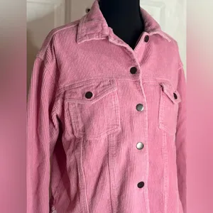 POL Pink Jacket Corduroy Style size Small thumbnail 2