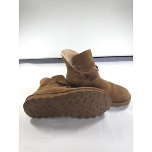Bearpaw Zora Hickory Suede Ankle Boots Brown Wool Lining 2131W-20RA Womens 9 thumbnail 8