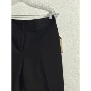 Nwt Laura Ashley Jet Black Cotton With Stretch Sz 6p Spring I Pants Msrp $72.00 thumbnail 2