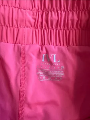IVL Collective Race Pace Shorts Size 12 Pink NWOT thumbnail 3