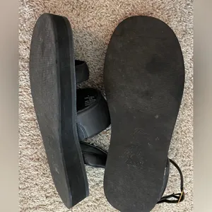 J.Crew Mallorca platform double-strap sandals in leather size 9 thumbnail 4