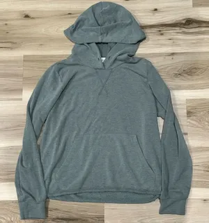 Stitch Fix Kaileigh Green Loose Fit Soft Hoodie Women’s Small thumbnail 1