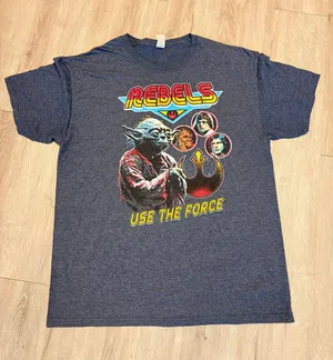 & Other Stories 🔥 Vintage Star Wars Rebels “Use the Force” T-Shirt 🔥 thumbnail 1
