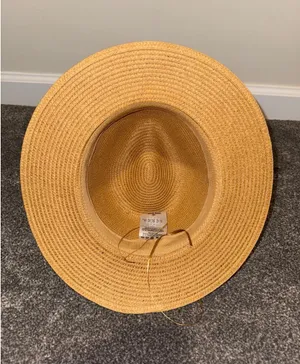 Tan Tassle Hat thumbnail 3