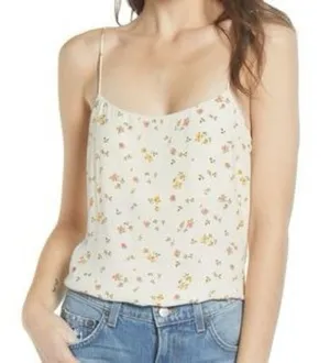 Reformation Floral Cami Tank XS thumbnail 1