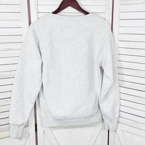 Pro Edge Campus Naval Academy Reverse Weave‎ Sweatshirt Light Grey Medium Gray thumbnail 8