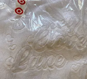 Stoney Clover Lane target white terry cloth beach tote bag brand new with tags thumbnail 4