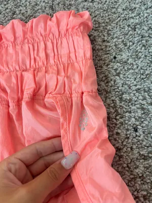 coral free people movement shorts thumbnail 3