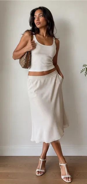Coach | Melodie leather t-strap kitten heel sandals in chalk white | 7.5 thumbnail 1