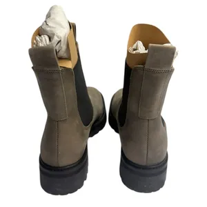 Everlane The Lug Chelsea Boots in Vintage Fossil Brown size 8 NWB thumbnail 4