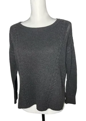 American Eagle  Dark Gray Sweater  Size Small thumbnail 1
