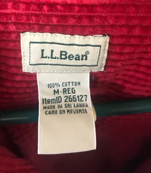 LL Bean Corduroy Jacket thumbnail 4