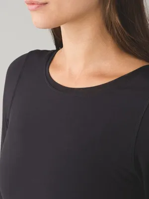 Lululemon align and define long sleeve tee 6‎ Black thumbnail 3
