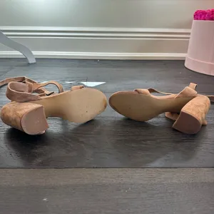 Steve Madden Tan Strap Heels thumbnail 2