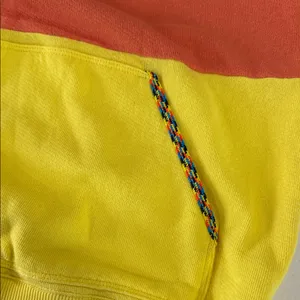 Faherty NWOT Color-block stripped relaxed hoodie thumbnail 7