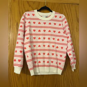 ICHI Brielle Jacquard Long Sleeve Pullover Sweater thumbnail 2
