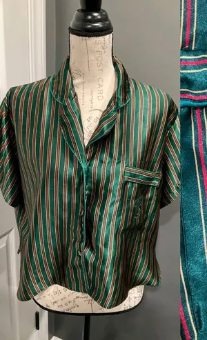 Gold‎ Label Vintage Victorias Secret Pj Top thumbnail 1