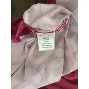 Sunsets & Sweet Tea Geometric Mesh Top Womens Size XL Pink Y2K Sleeveless Travel thumbnail 5