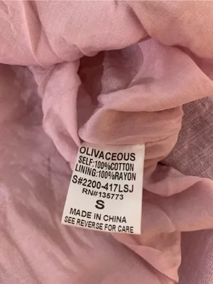 Olivaceous Two Piece Purple Ruffled Skirt Set - Size Small thumbnail 8