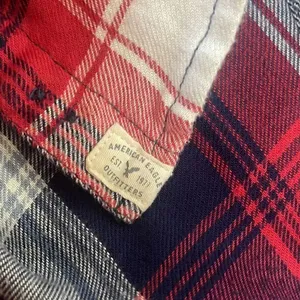 American Eagle Outfitters flannel plaid shirt. Size XS. Ahhmazingly-soft. thumbnail 6