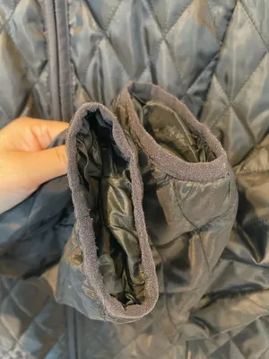 Lands’ End Women’s Black Quilted Zip Lightweight Primaloft Jacket Size S 6-8 thumbnail 3