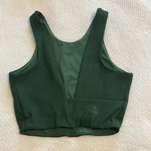 Stone Fox Active Swim Top Sports Bra‎ Hunter Green size XS thumbnail 4